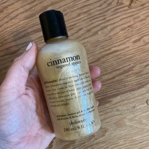 Cinnamon Sugared Apples Philosophy 8 oz sealed shampoo, shower gel, bubble bath
